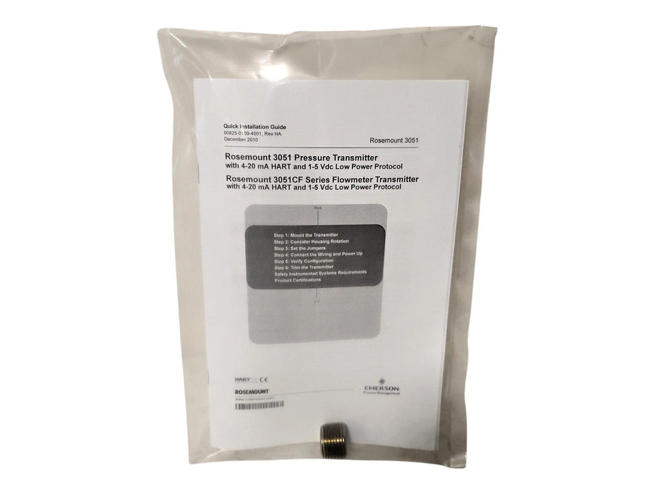 Emerson Rosemount 3051L3AA0FD11AAE5M5 0-1000IN H2O 36PSI Liquid Level Transmiter