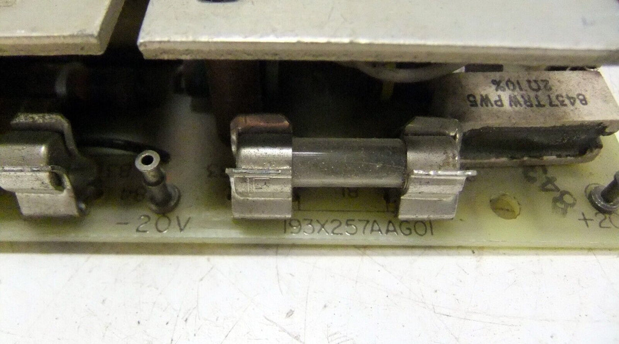 GE 193X257AAG01 Power Supply Board