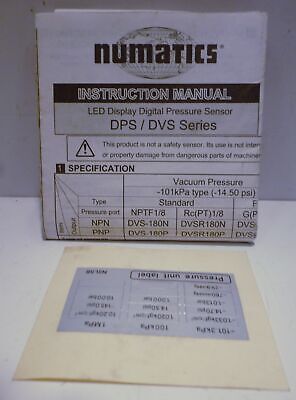Numatics DPS-180P Pressure Sensor