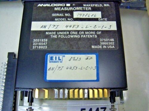 Eil Analogic Measurometer AN/PI4453-L-C-1-3