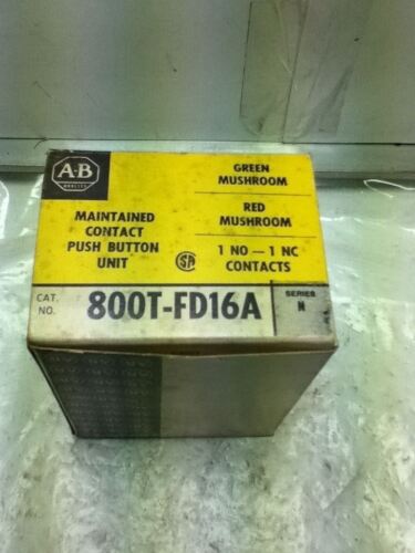 Allen-Bradley 800T-FD16A SERIES N PUSHBUTTON UNIT