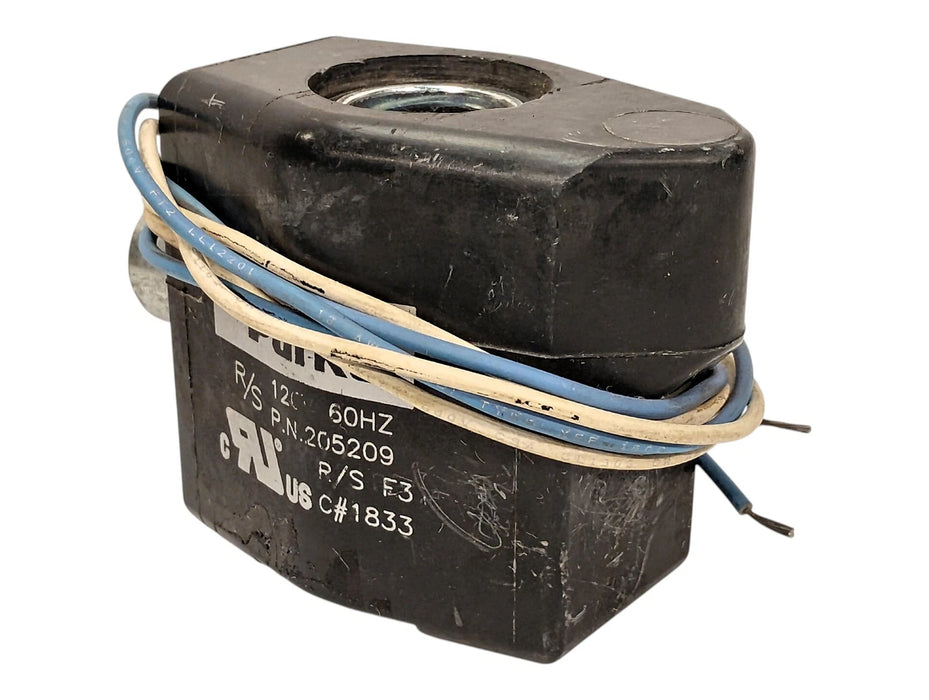 Parker 205209 120 V AC Refrigeration Solenoid Valve Coil Only
