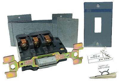 Square D 2510KO4 600 V AC Open Type Motor Starting Switch