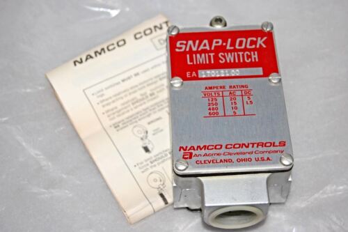 NAMCO CONTROLS EA170-12100 SNAP LOCK LIMIT SWITCH