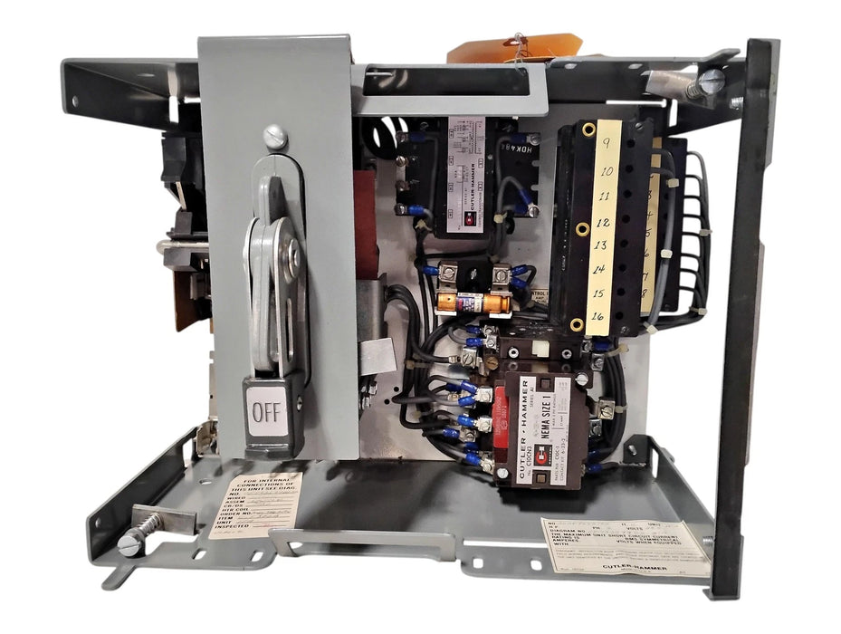Cutler-Hammer NEMA Size 1 Combination Starter w/ C10CN3 & C340DNG