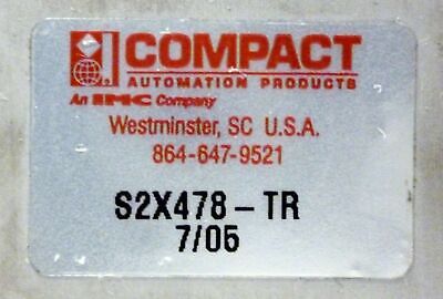 Compact Automation Products S2X478-TR-7/05 Pneumatic Cylinder