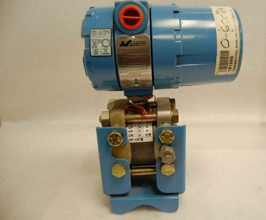 Rosemount Pressure Transmitter 1151GF0922E1M4