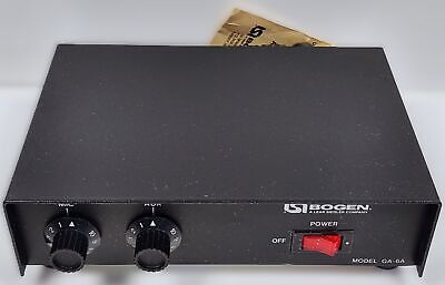 Bogen Communication GA-6A Microphone Amplifier