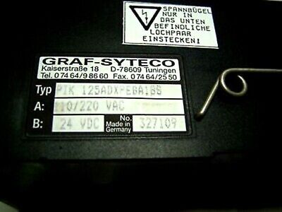 Graf-Syteco Control Module PIK125ADXPEBA18S 24VDC