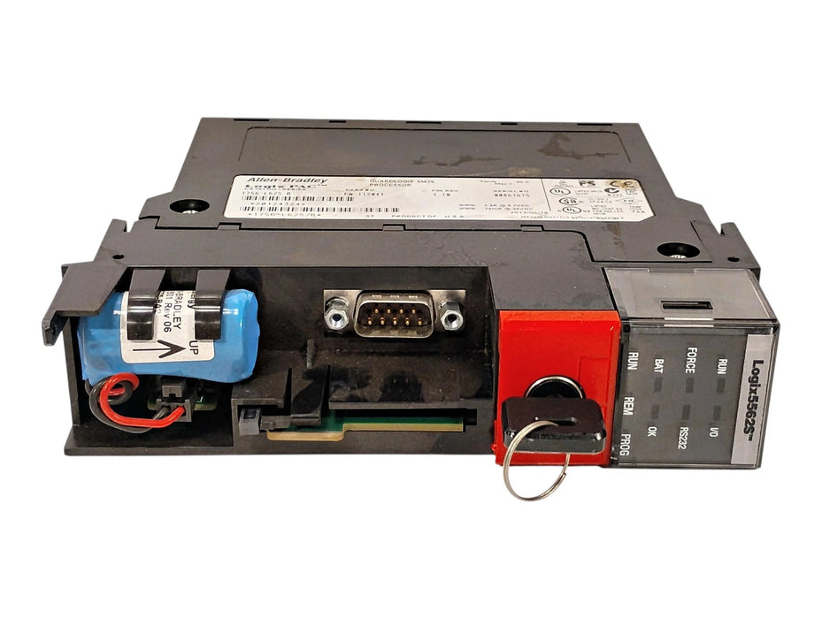 Allen-Bradley 1756-L62S SERIES B F/W REV 1.10 4 MB 24 V DC PLC Processor