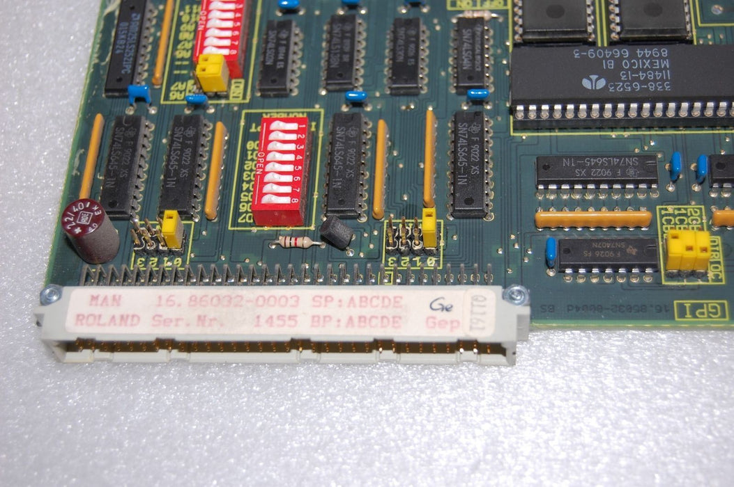 MAN ROLAND 16.86030-0017 Printed Circuit Board