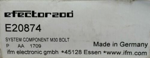 2 IFM EfectorE20874 Mounting Bracket for Position Sensors