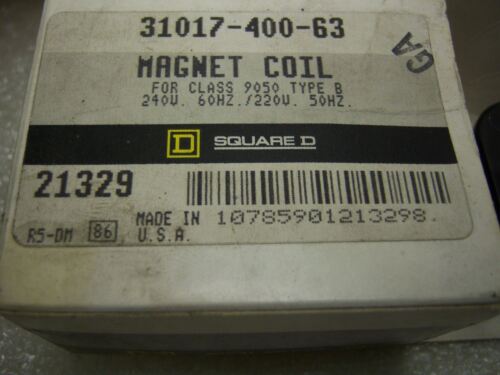 Square D Magnet Coil 31017-400-63