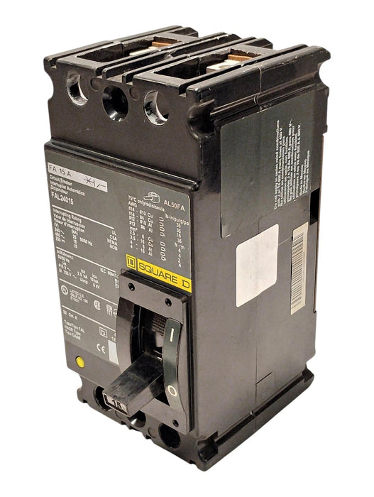 Square D FAL24015 480 V AC 15 A 2-Pole Circuit Breaker