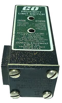 Go Switch 211130 120-480 V AC 750-1250 W Proximity Limit Switch