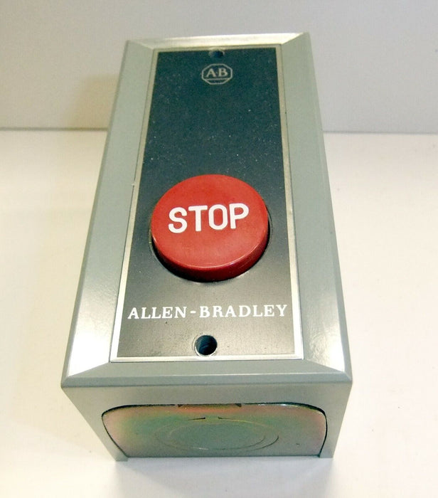 Allen-Bradley Push Button Station STOP 800S-1SA