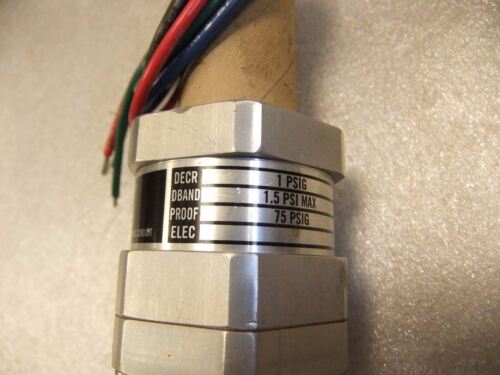 ITT Pressure Switch 130P1S18 75 PSIG