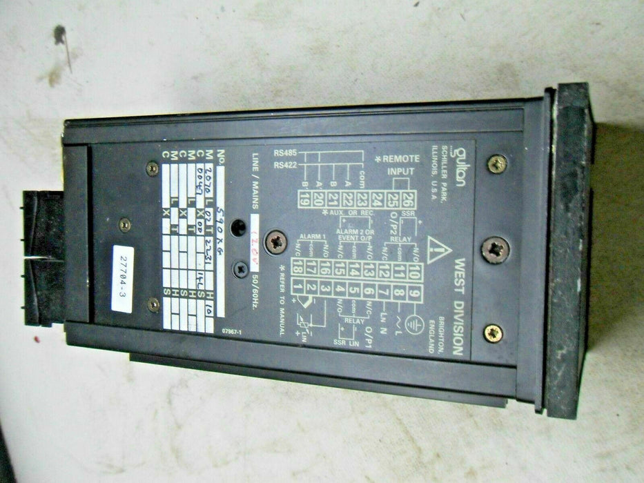 West Instruments West 2070 Temperature Control 27704-3