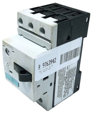 Siemens 3RV1011-0EA10 690 V .28-.4 A 3-Pole Circuit Breaker for Motor Protection