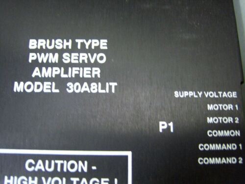 Advanced Motion Servo Amplifier 30A8LIT Brush Type DC PWM