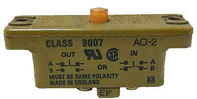 Square D 9007AO2 120VAC/125VDC Miniature Snap Action Limit Switch
