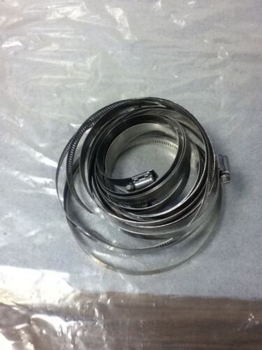 LOT OF 7 DIFFERENT SIZED BRIDGED CLAMPS