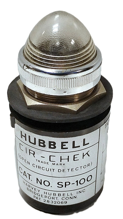 Hubbell SP-100 CIR-CHEK 110 V AC 60 Hz Illuminated Open Circuit Detector