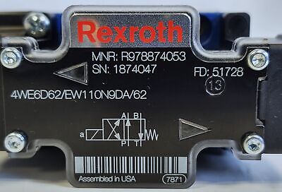 Rexroth R978874053 High Pressure Hydraulic Solenoid Valve