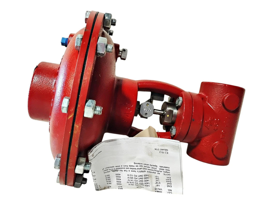Kimray 1400 SMT PC 1/2EP S6 AFLAS EAIPCEPS6AF HP Stem-Guided Control Valve