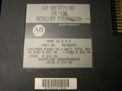 Allen-Bradley 1771-HR Resolver Excitation Module