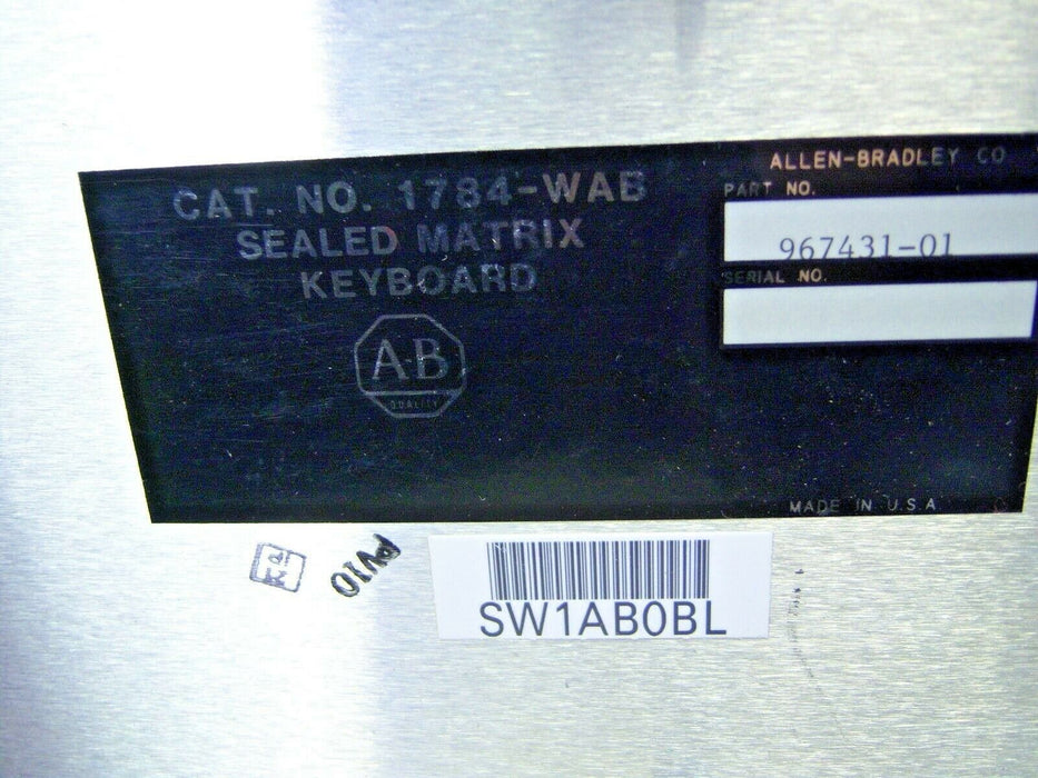 Allen-Bradley Matrix Keyboard 1784-WAB