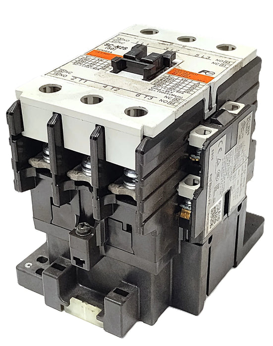 Fuji Electric SC-N2S SC50BAA 600 V AC 50 A Contactor w/ 100-110 V AC Coil