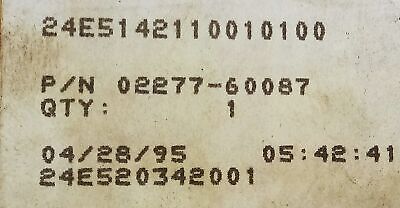HP Hewlett Packard 02277-60087 02276-60081 Printed Circuit Board