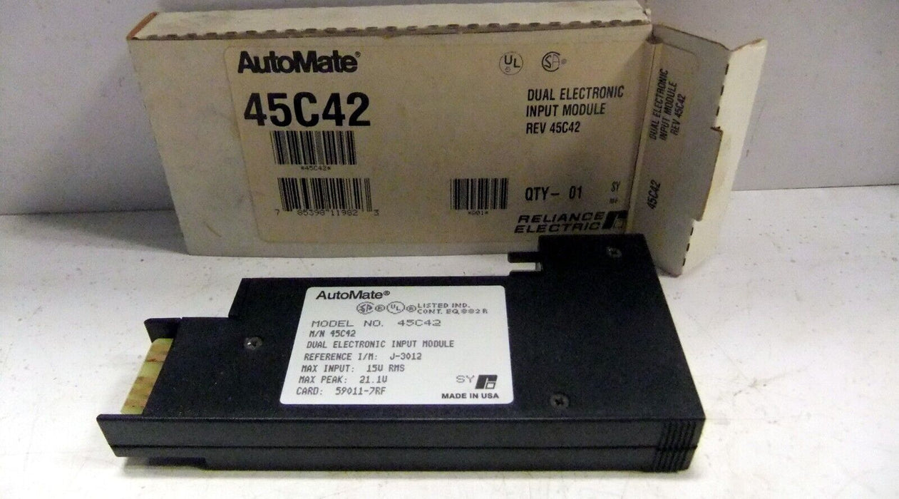Reliance Automate Dual Electronic Input 45C42