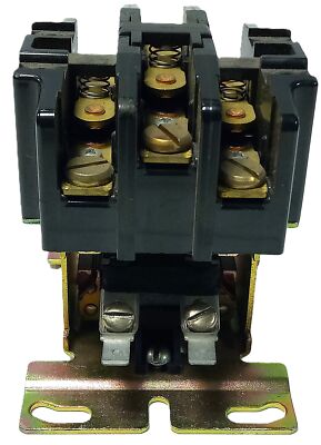 Furnas 42BE35AJ 600 V AC 30 A 3 Pole Definite Purpose Contactor w/ 24 V AC Coil