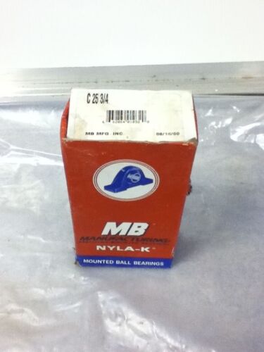MB MANUFACTURING C25-3/4 MOUNTED BALL BEARING