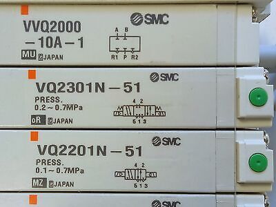 SMC VV5Q21-08-DAN00 24 V DC Solenoid Valve Assembly