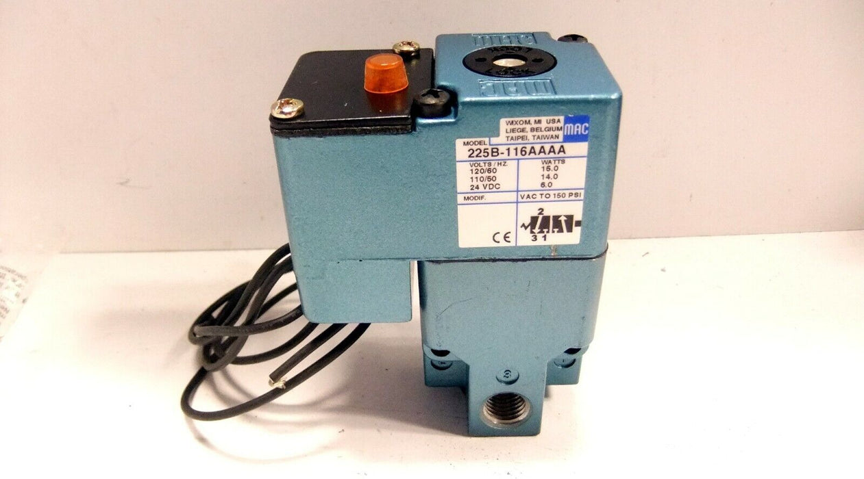 MAC Valve 24VDC 225B-116AAAA