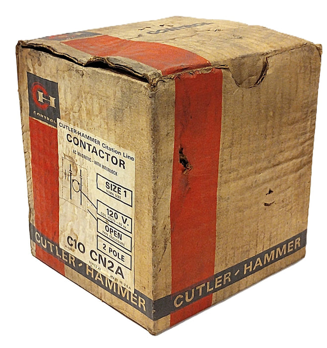 Cutler-Hammer C10CN2A 230 V 27 A NEMA Size 1 Magnetic Contactor 110/120 V Coil