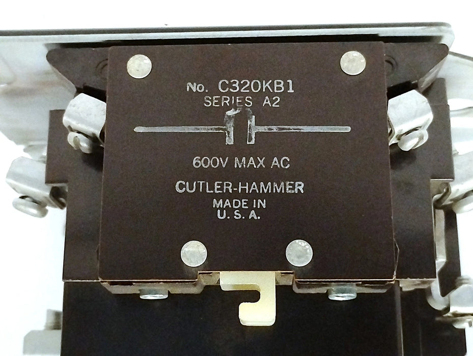 Cutler-Hammer C10CG3 600 V AC 27 A NEMA Size 1 10 HP Contactor w/ 110/120 V Coil