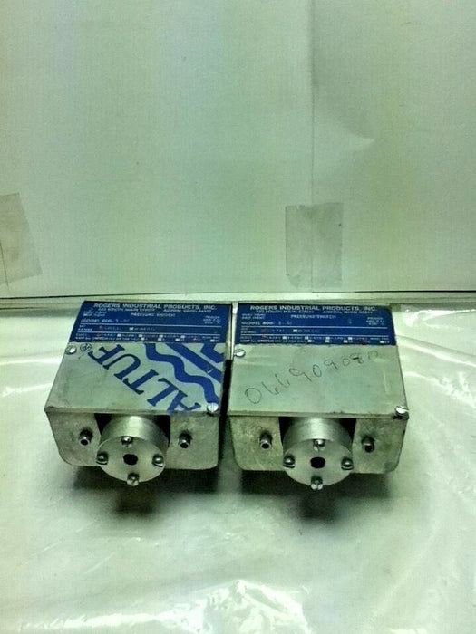 ROGERS INDUSTRIAL PRODUCTS 800-S-R4 PRESSURE SWITCH