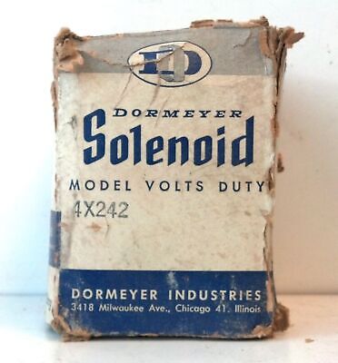 Dormeyer 4X242 120 V AC Mechanical Solenoid Transformer