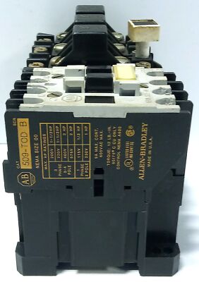 Allen-Bradley 509-TOD NEMA Size 00 Full Voltage Starter w/ Overload Relay
