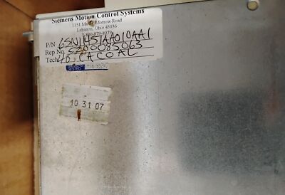 Siemens 6SN1145-1AA01-0AA1 SIMODRIVE 611 Infeed Module