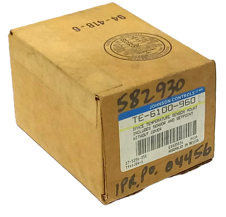 Johnson Controls TE-6100-960 Room Temperature Sensor
