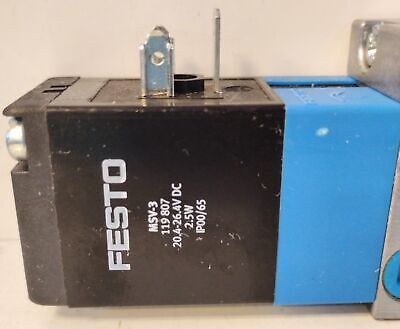 Festo MVH-5/3G-1/8-B 24 V DC 3-10 Bar 40-145 PSI Tiger 2000 Solenoid Valve