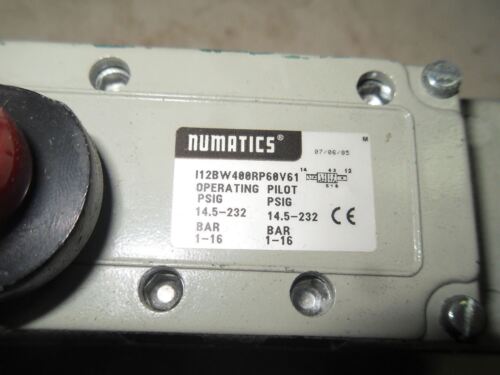 1 Numatics I12Bw400Rp60V61 Valve Iso Unit