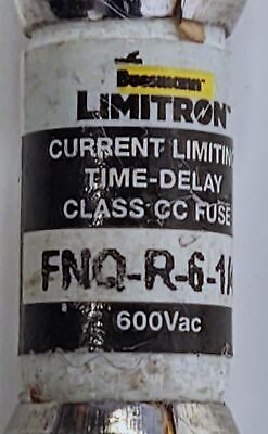 Bussmann FNQ-R-6-1/4 LIMITRON Current-Limiting Time Delay Fuses