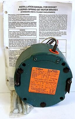 Dodge 025614 208-230/460 V AC 0.1 A Motor Brake
