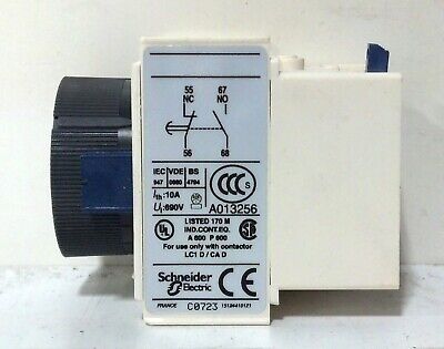 Telemecanique LA2-DT0 0.1-3 sec Time Delay Relay